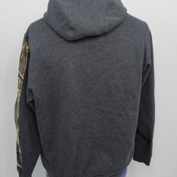 Legendary Whitetails Hoodie Sweatshirt Mens Size Medium Gray Camo Deer Logo - Picture 5 of 10